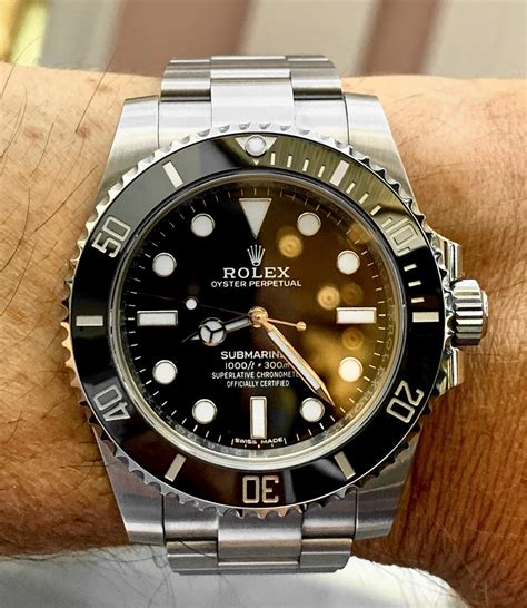 rolex submariner no date 11460|rolex submariner 114060 price.